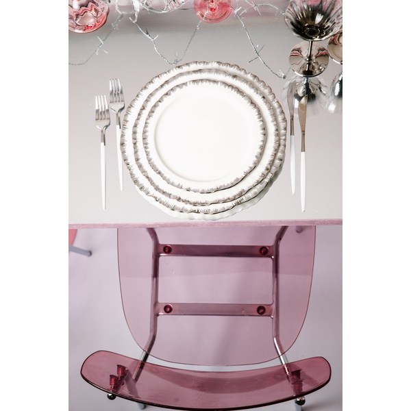 Сервировочная тарелка Sunflower silver - Фото 5