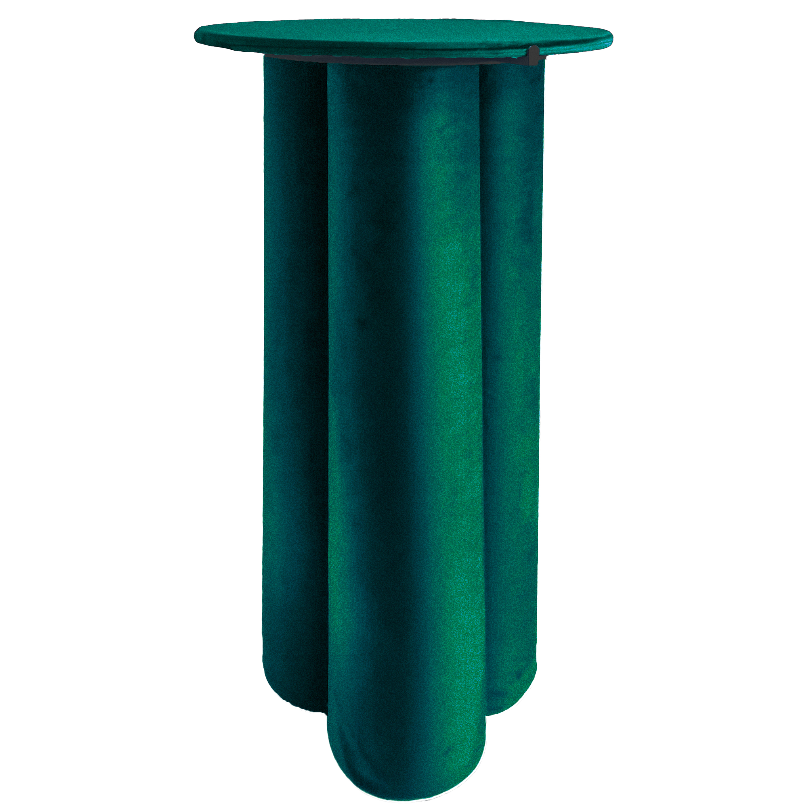 Коктейльный стол Сквош изумрудый велюр