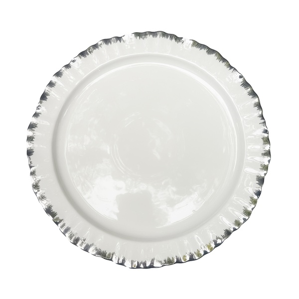 Порционная тарелка Sunflower silver M  - Фото 1