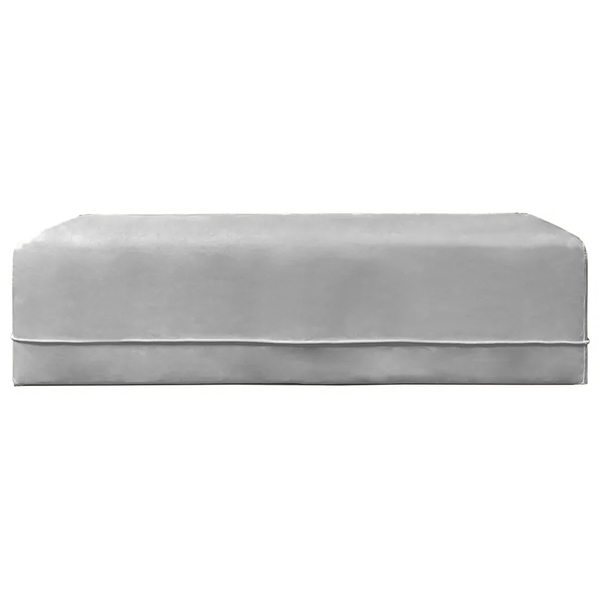 Пуф Vice Versa Rectangle светло-серый - Фото 1