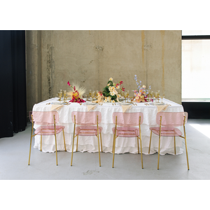 Салфетка из смесового льна, Beige Pompoms - Фото 4