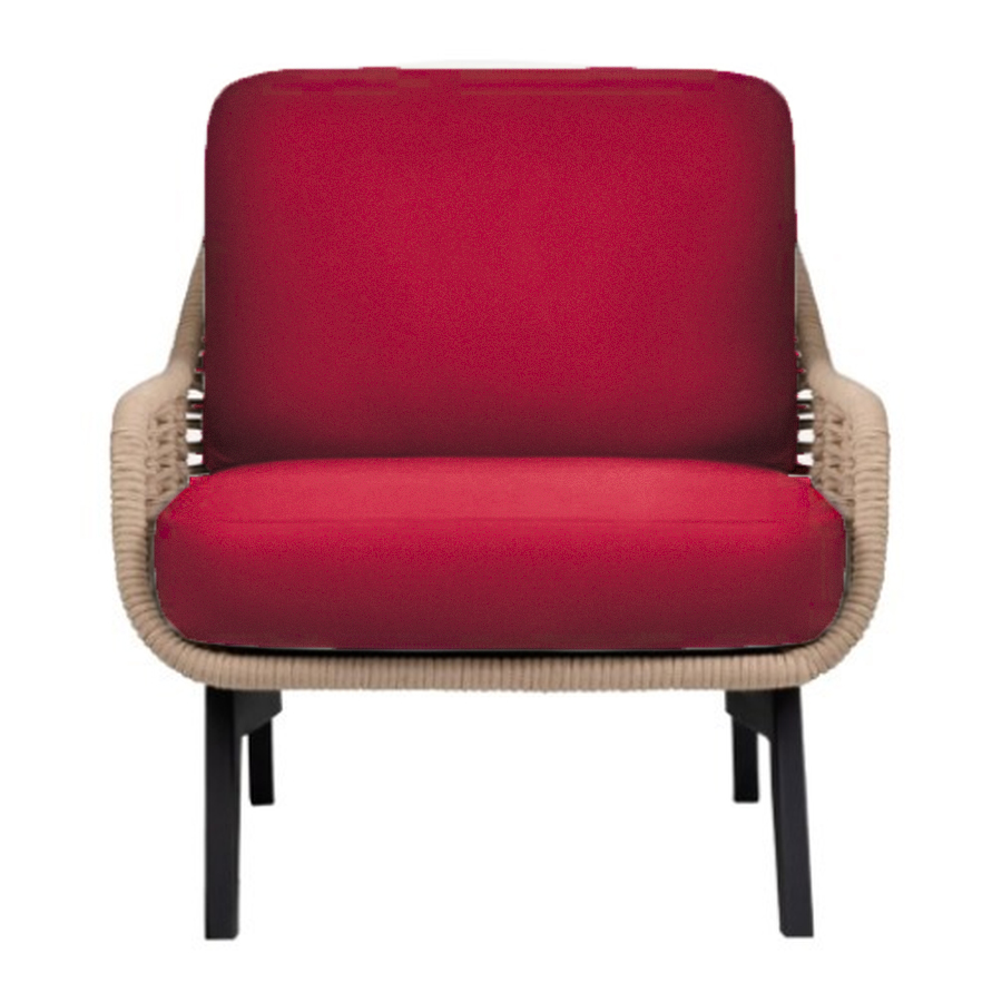 Кресло The One Passion Expression МАЛИНОВО-КРАСНЫЙ - Фото миниатюра 1