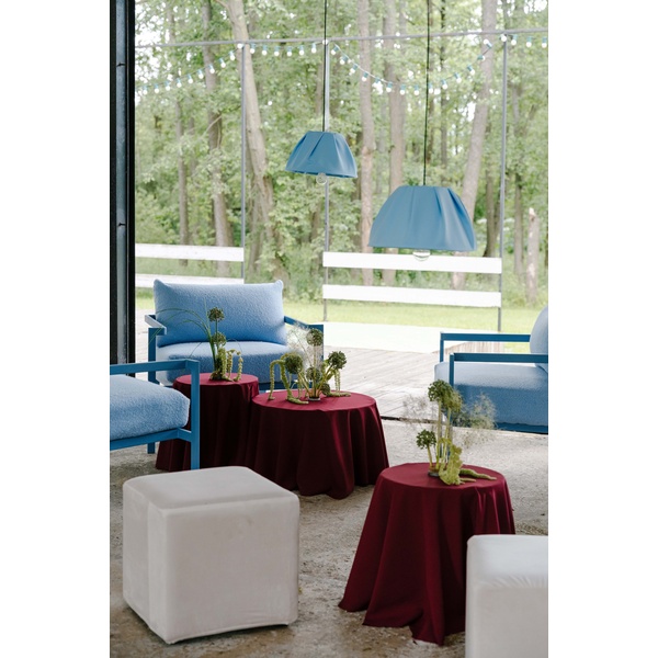 Пуф квадратный, велюр, Milky Way - Фото 4