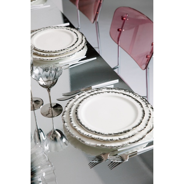 Сервировочная тарелка Sunflower silver - Фото 6