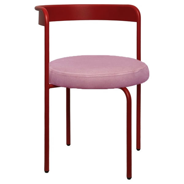 Стул Колори, Красный бархат + Куколка