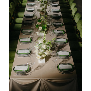 Салфетка из смесового льна, Монстера деликатесная - Фото 5