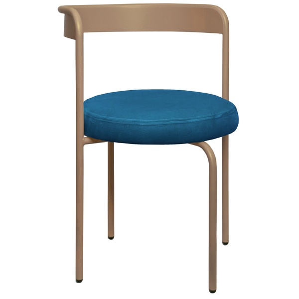 Стул Колори, Капучино + Морская волна 