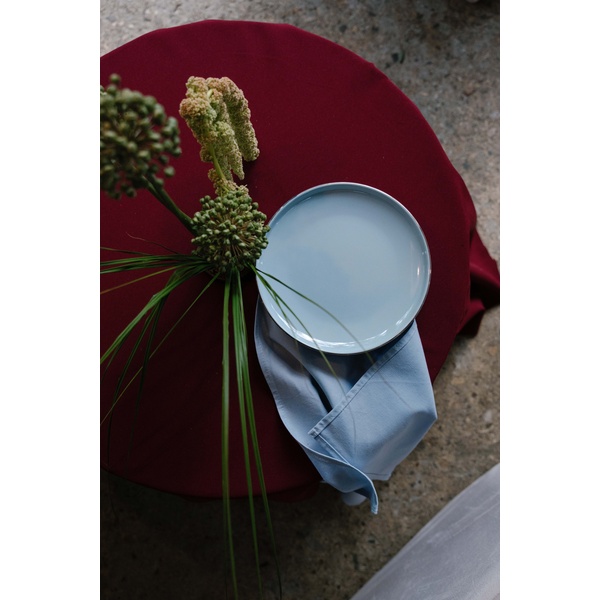 Салфетка из смесового льна, Немного злопамятная незабудка - Фото 2