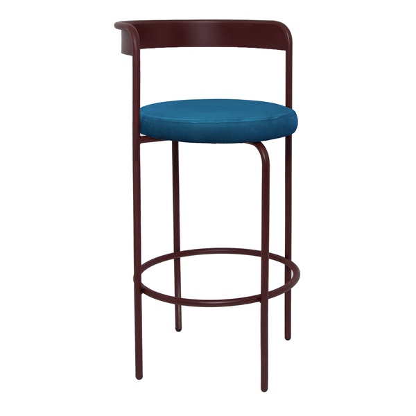 Стул барный Колори Бордо + Морская волна
