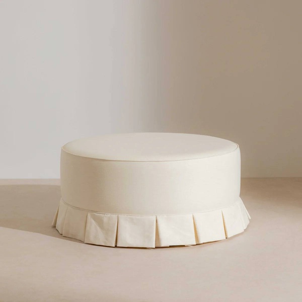 Чехол на круглый пуф, пошив на заказ - изображение 2