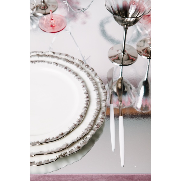 Порционная тарелка Sunflower silver S  - Фото 6