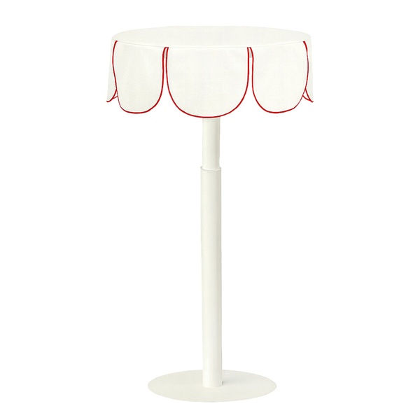 Стол "Yes, Caap" Twist Circle, рафаэлло +  milky way, велюр (телескопическая нога)  