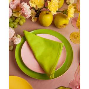 Салфетка из смесового льна, Лайм ВайкулЭ - Фото 3