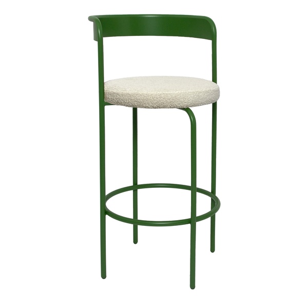 Стул барный Колори, Фисташковое пралине + Тедди