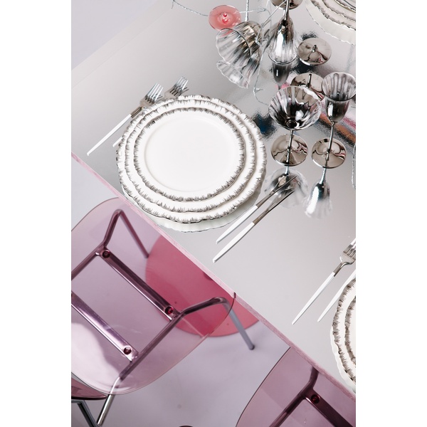 Порционная тарелка Sunflower silver M  - Фото 4