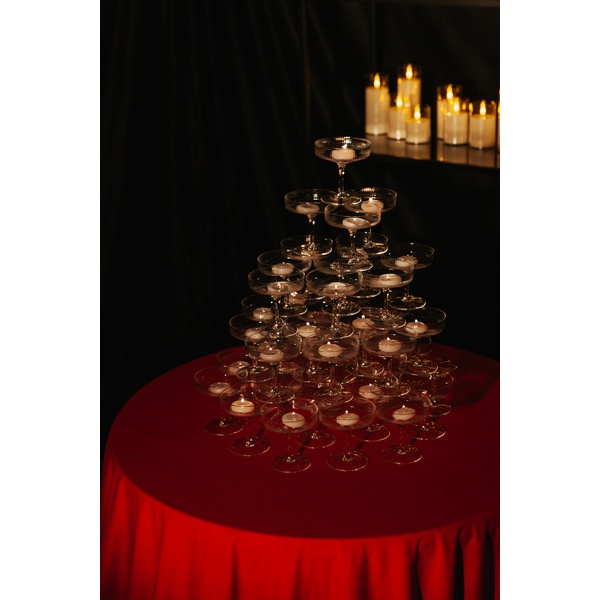 Скатерть велюр, круглая, Малиново-красный - изображение 3