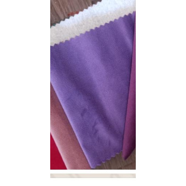 Скатерть велюр, прямоугольная, фиолетовая - Фото 2