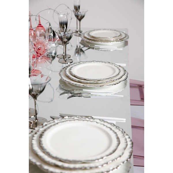 Порционная тарелка Sunflower silver M  - Фото 5