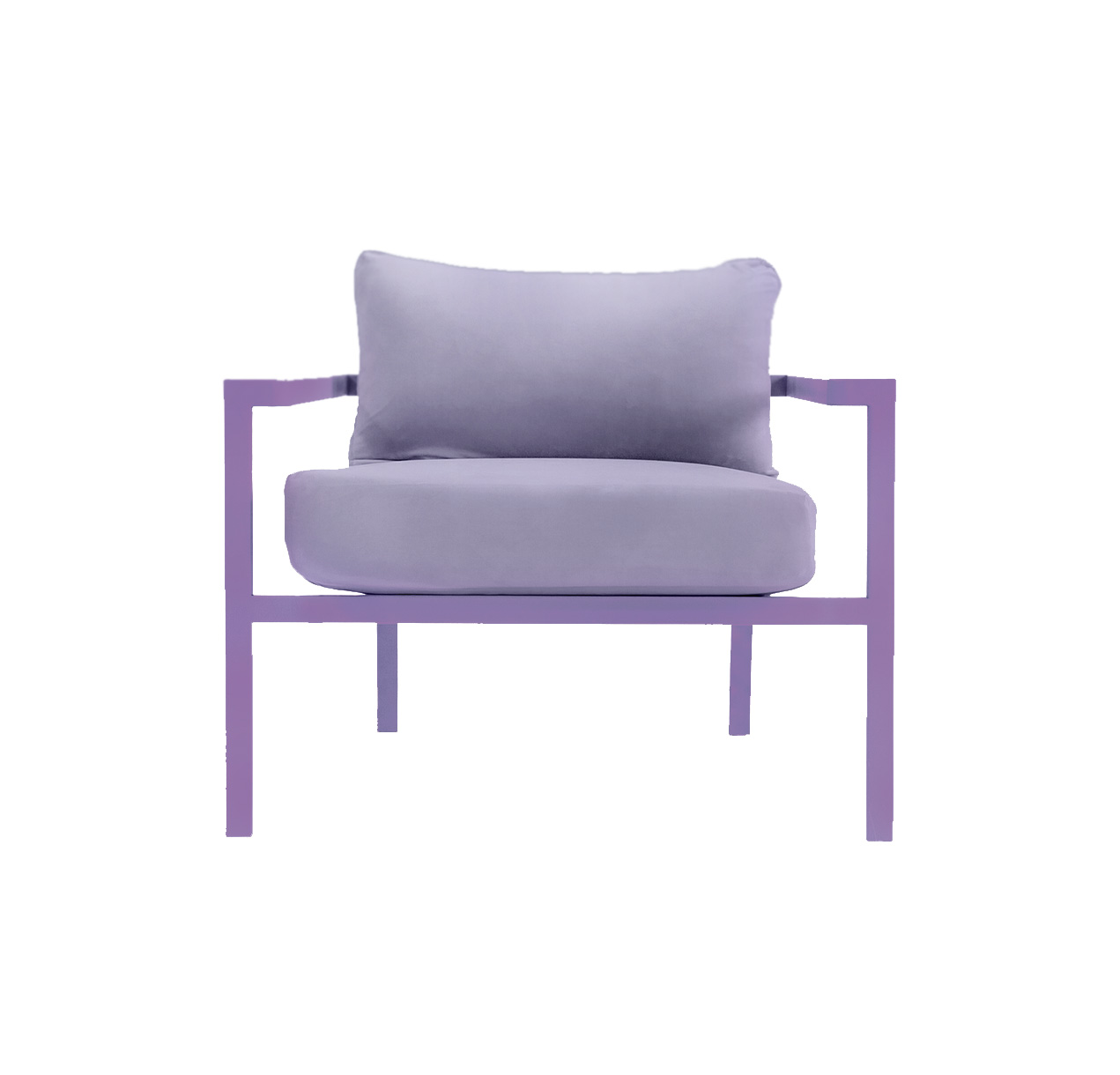 Кресло Huggi, Фиалковое мороженое violet ice cream+pale orchid - Фото миниатюра 1