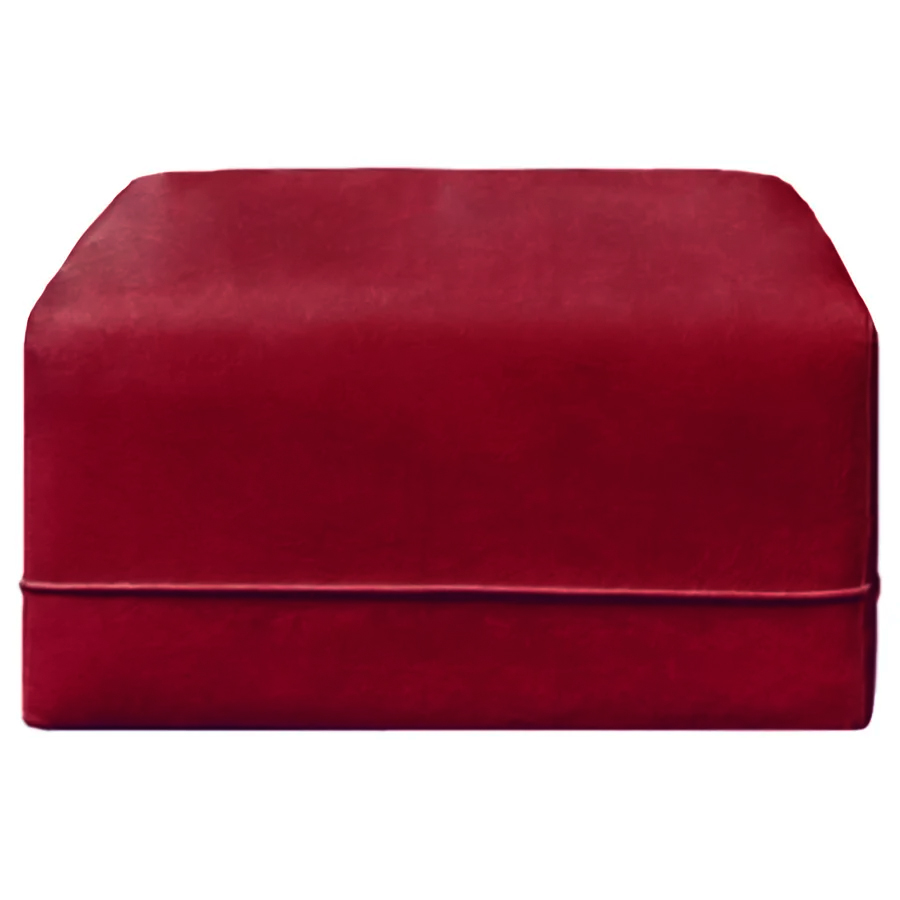 Пуф Vice Versa Square Inviting, пьяная вишня - Фото миниатюра 1