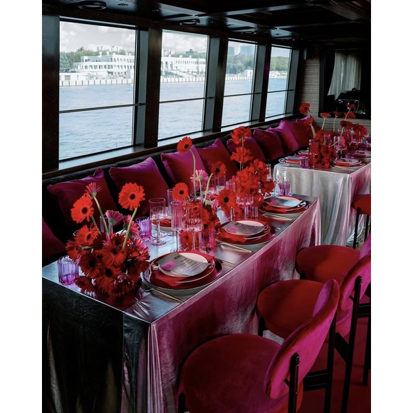 Стул Modern Black, Natural Rotango + Inviting fuchsia - Фото 3