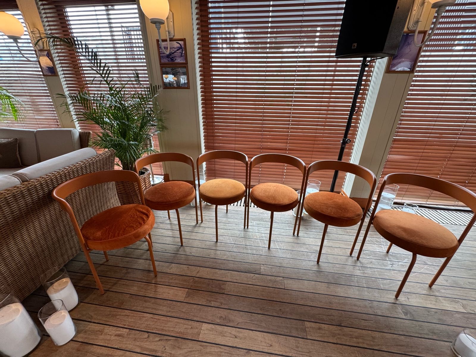 Стул Колори, Тыквенный тарт + Терракотовый