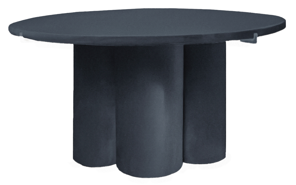 Журнальный столик Сквош графит, велюр