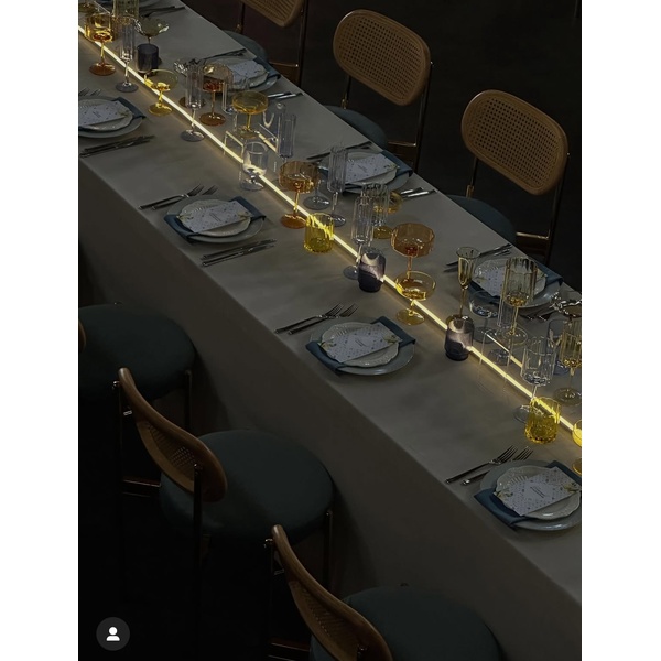 Стул Модерн Золото, Натуральный ротанг + Немного голубого - изображение 4