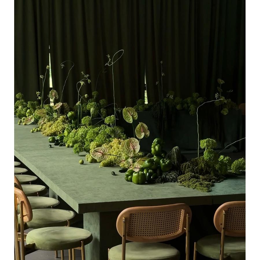 Стул Modern Gold, Natural Rotango + Matcha - Фото миниатюра 10