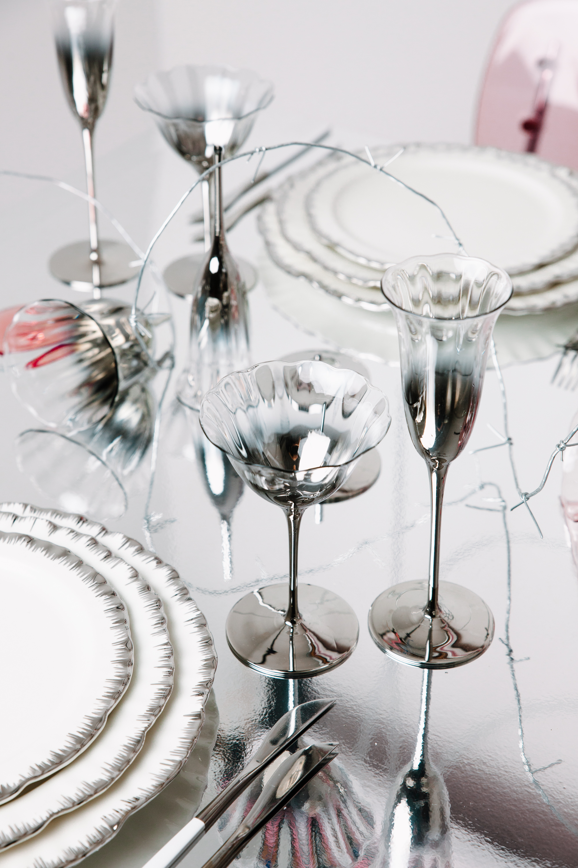 Бокал винный малый Блуми Ландыш