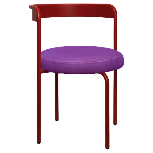 Стул Колори, Красный бархат + Таинственный фиолетовый