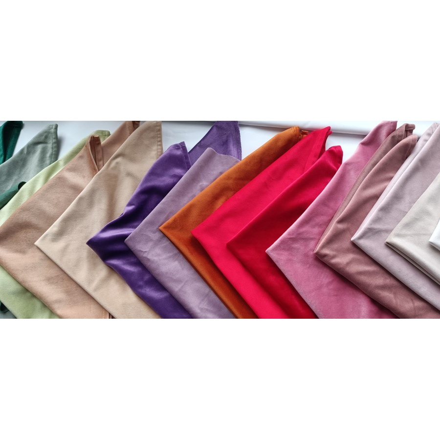 Салфетка велюр, красная Passion expression (малиново красная) - Фото миниатюра 3