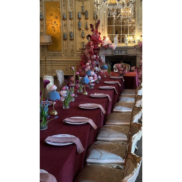 Салфетка велюр, пыльно-розовая - Фото 2