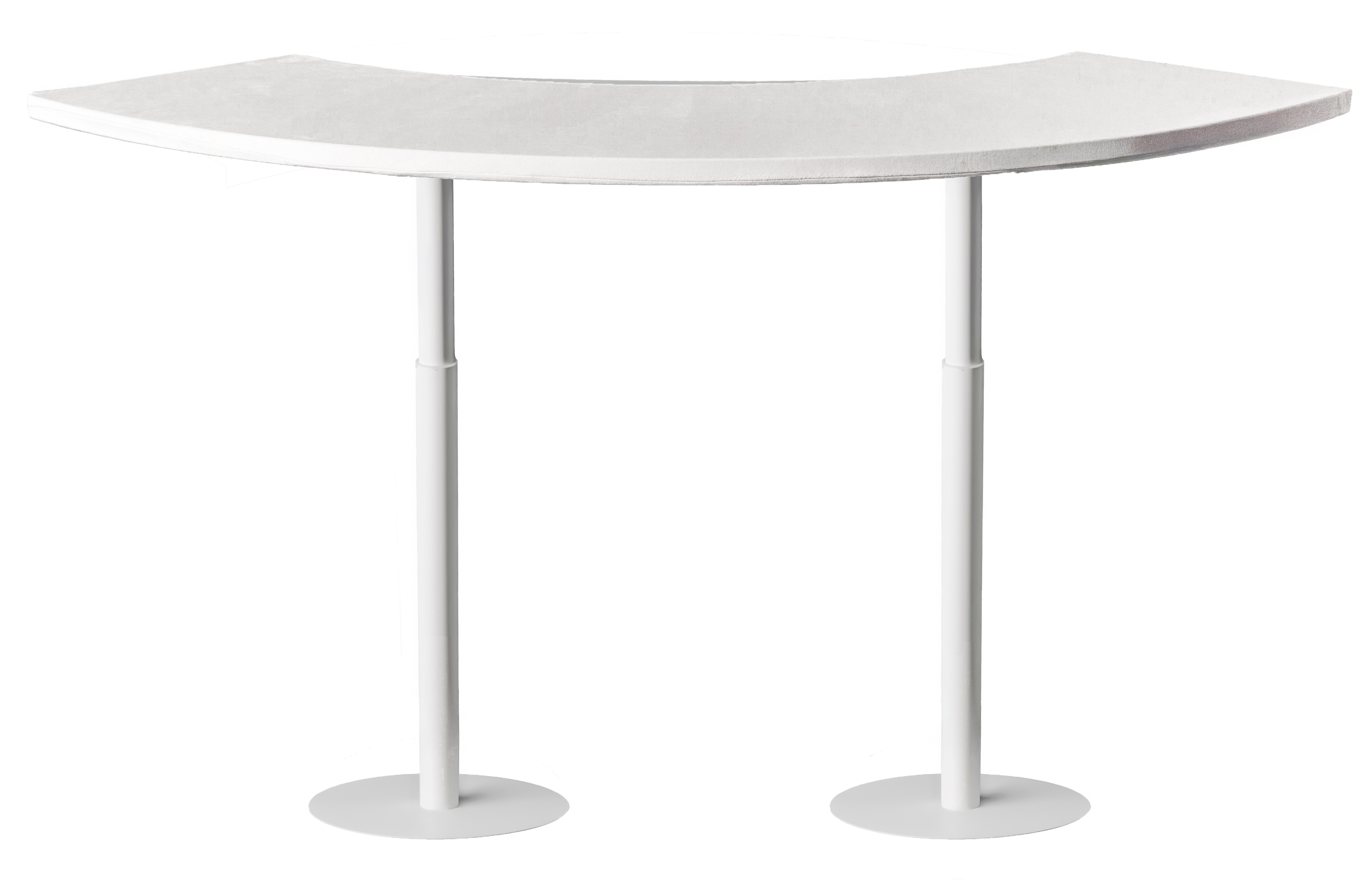 Стол коктейльный Твист Змейка М, Рафаэлло + Млечный путь (телескопические ноги)