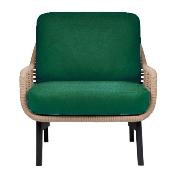 Кресло The One, изумрудный