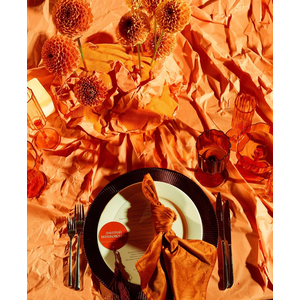 Салфетка велюр, терракотовая - Фото 3