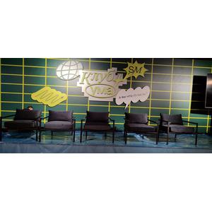 Диван Huggi M, Лакричный леденец + Total Black - Фото 2