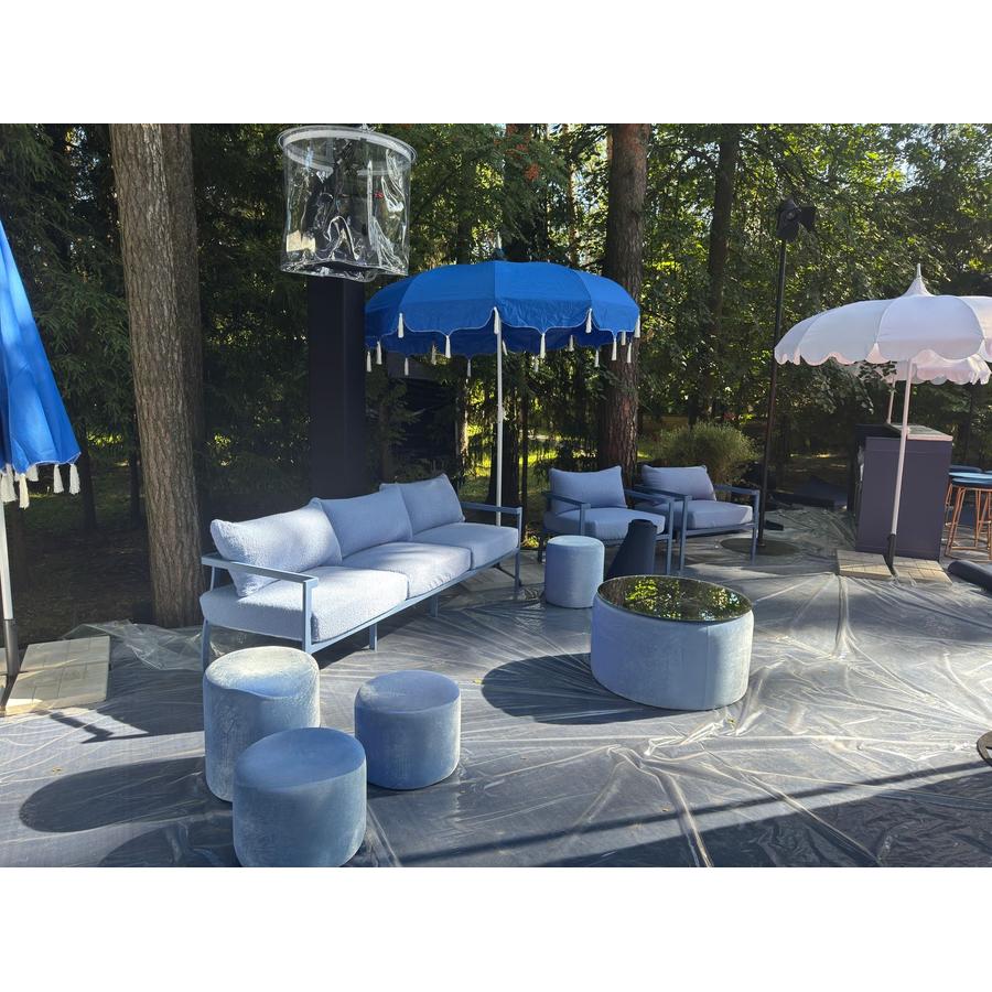 Диван Huggi M, Черничный йогурт + Blue Teddy - Фото миниатюра 2