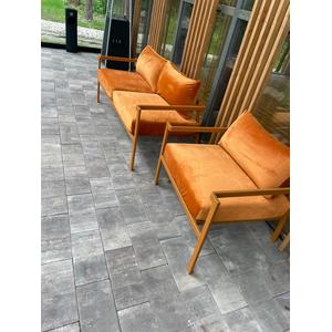 Кресло Huggi, Тыквенный тарт + Marigold - Фото 5