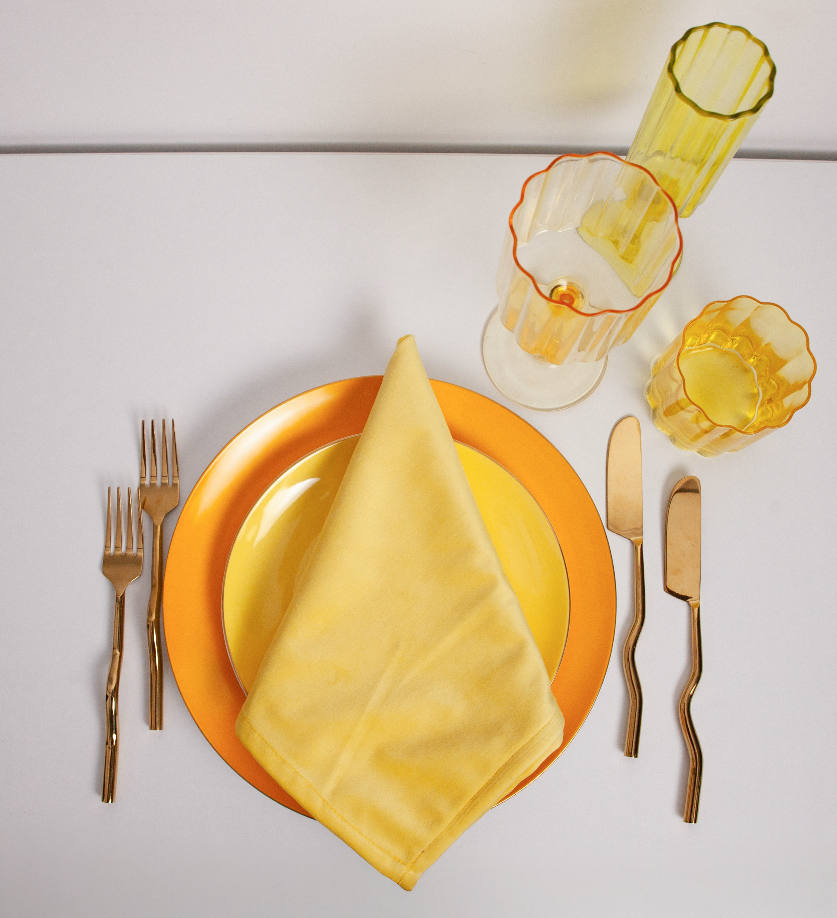 Салфетка велюр, Желтая субмарина