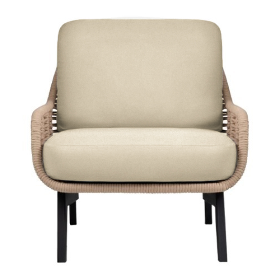 Кресло The One кремовый бисквит - Фото миниатюра 1