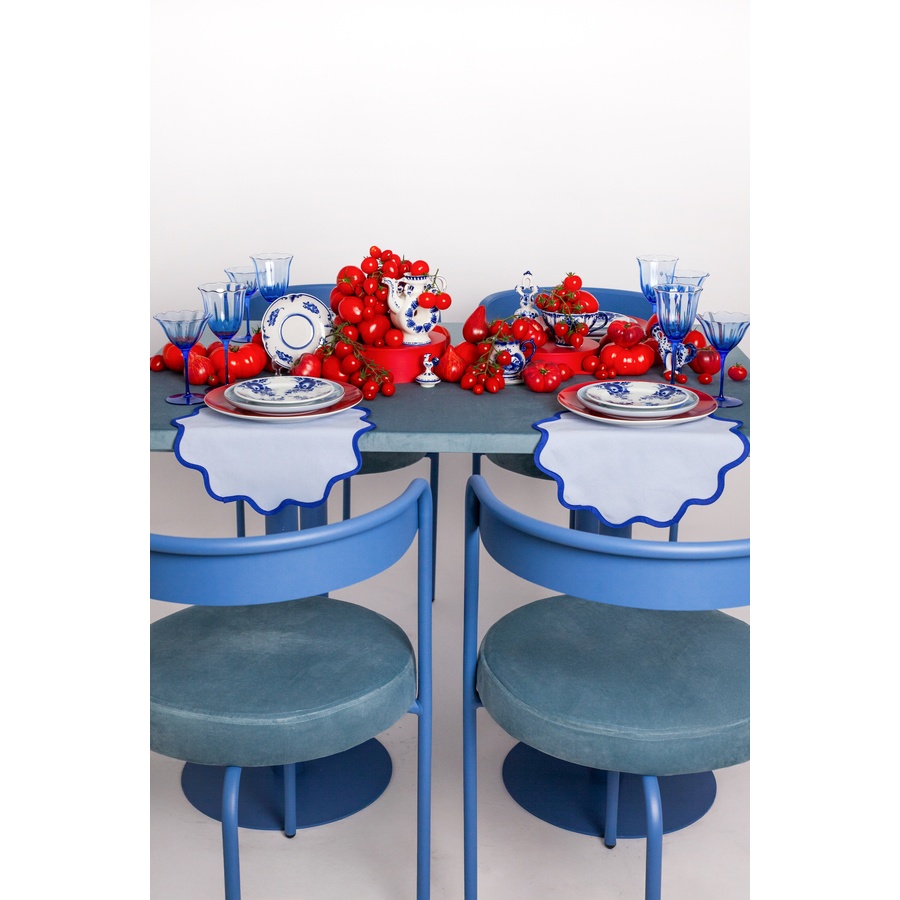 Салфетка-плейсмат Сквош, Гжель - Фото миниатюра 7