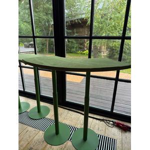 Стол коктейльный Twist Serpent M, Фисташковое пралине + Matcha (телескопические ноги) - Фото 8