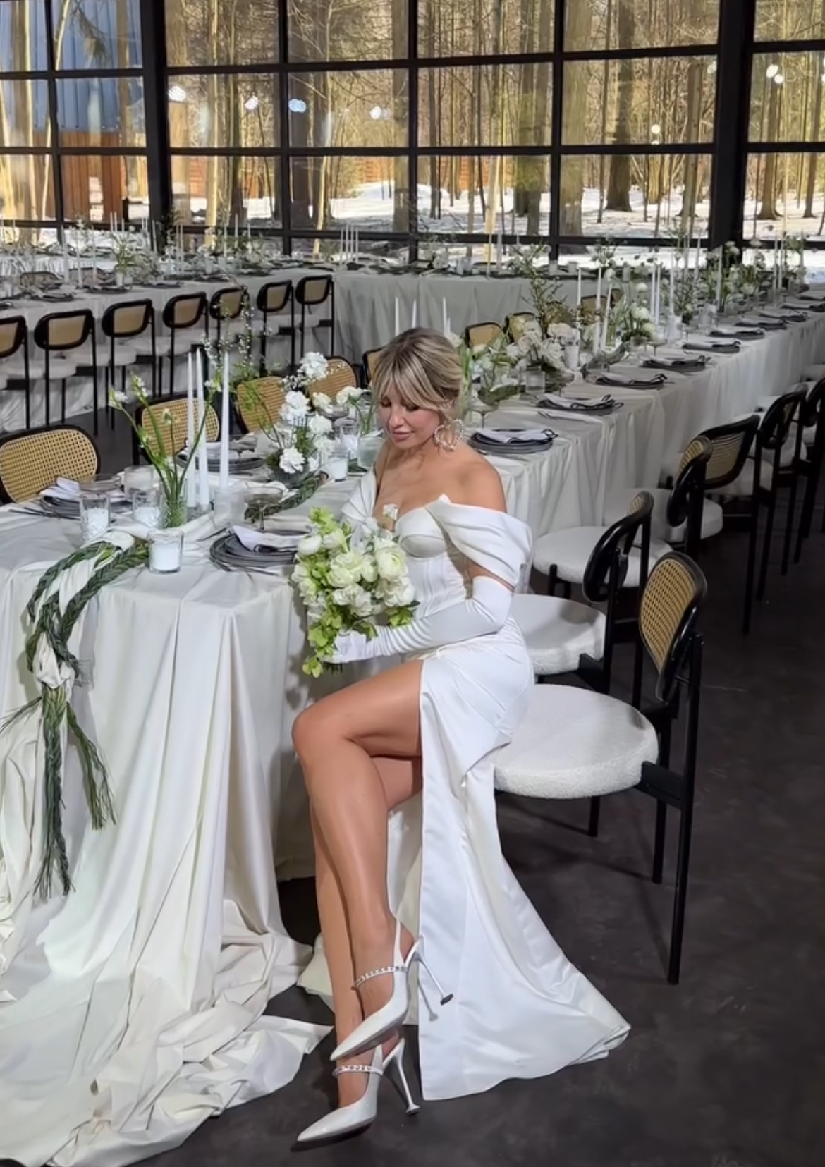 Стул Модерн Черный, Ротанг в черной раме + Тедди