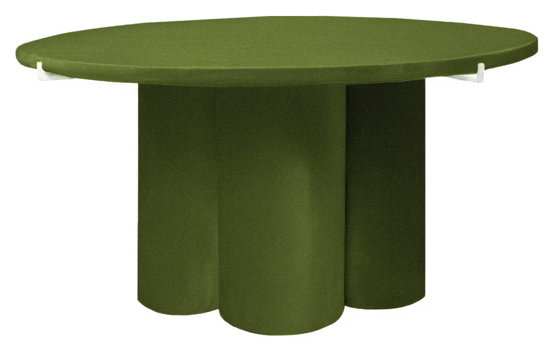 Журнальный столик Сквош лесная поляна, велюр