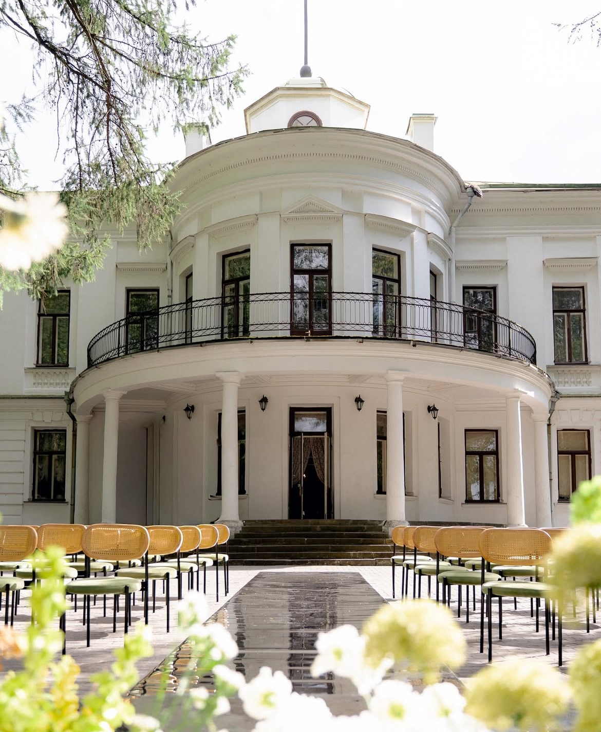 Стул Модерн Черный, Натуральный ротанг + Матча