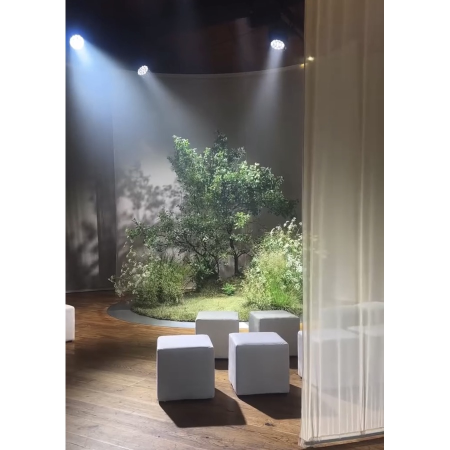 Пуф квадратный Точка, велюр, Млечный путь - Фото миниатюра 8