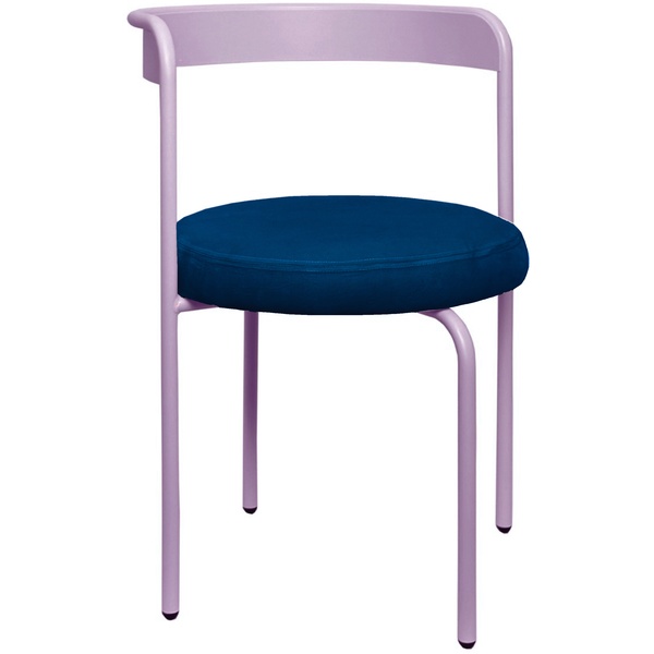 Стул Колори, Фиалковое мороженое + Глубокий синий