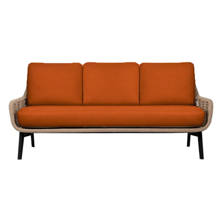 Диван Ван Гог терракотовый