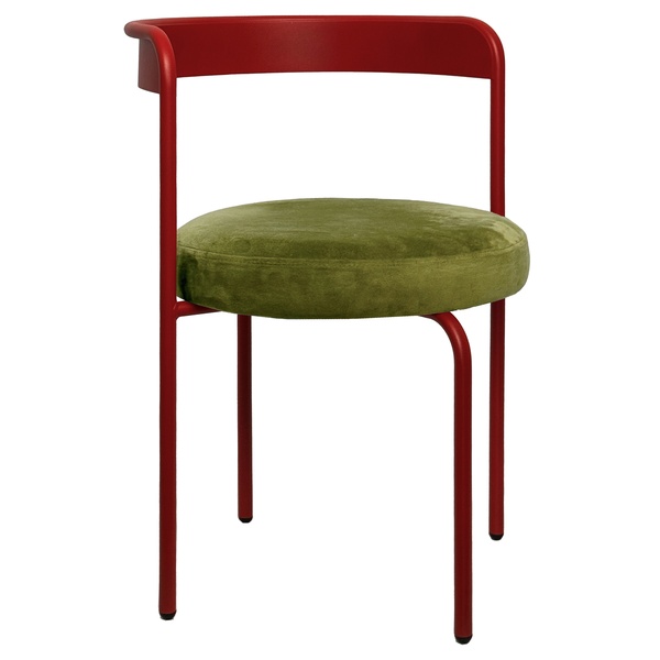 Стул Колори, Красный бархат + Матча